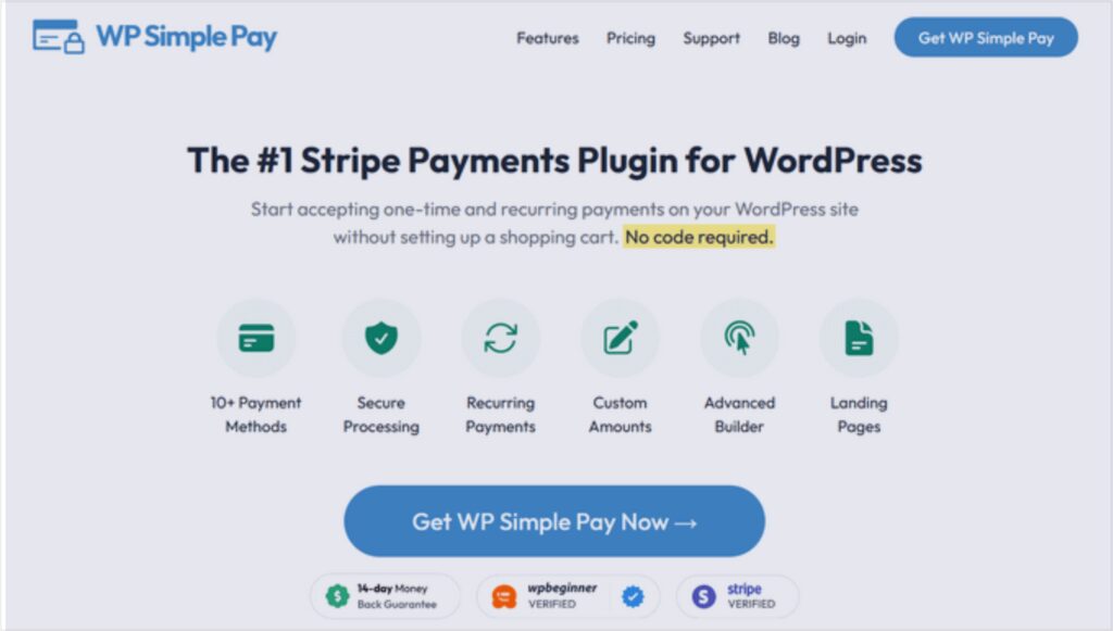 wp simple pay